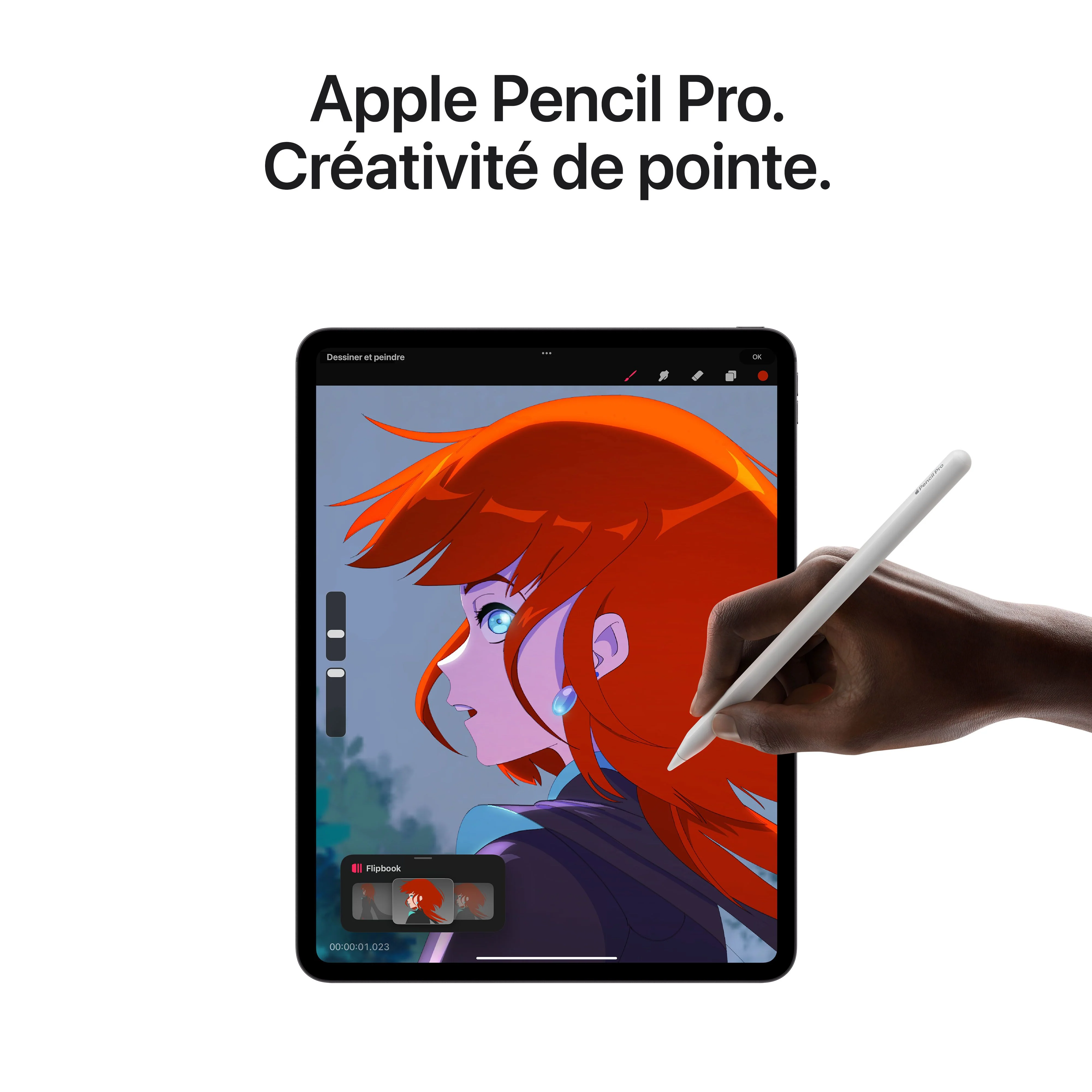 iPad Pro 13 pouces Wi-Fi 256 Go Verre standard - Noir sidéral (M4) - Image 8